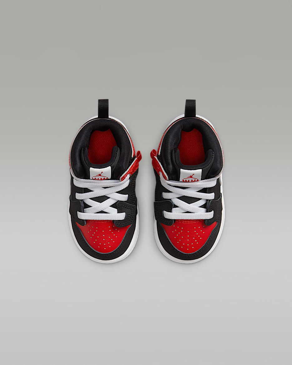 Jordan 1 Mid RM EasyOn Baby Toddler Shoes. Nike